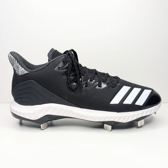 adidas Other - Adidas men's Icon Bounce baseball cleats black white men's size 9.5